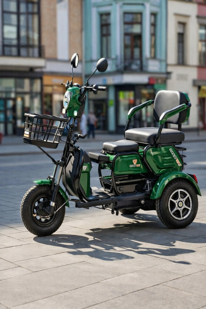Triciclo Elétrico scooter motoneta