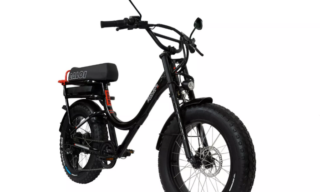 A bicicleta suporta até 100 quilos e a altura sugerida para a utilização do modelo é de 1,65 m Foto: Divulgação